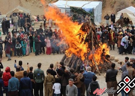 آئین استقبال از بهار در منطقه گردشگری دیرینیان ساتیار برگزار شد