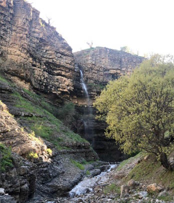 طبیعت بکر و بهاری روستای دشه