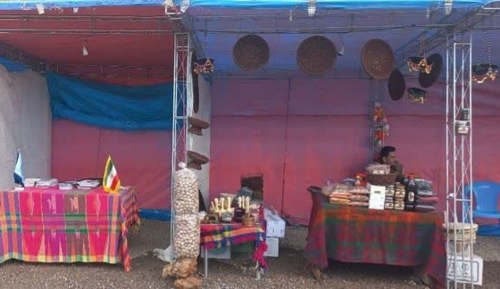 بازارچه صنایع‌دستی شهر پاوه در نوروز برپا شد