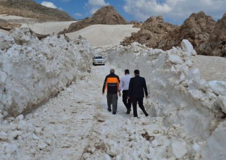 بازگشایی مسیر ارتفاعات شاهو در پیازدول پس از ۳۵ روز تلاش شبانه‌روزی